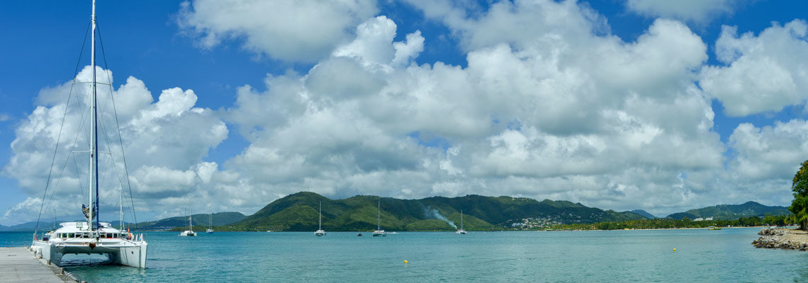 catamaran en Martinique