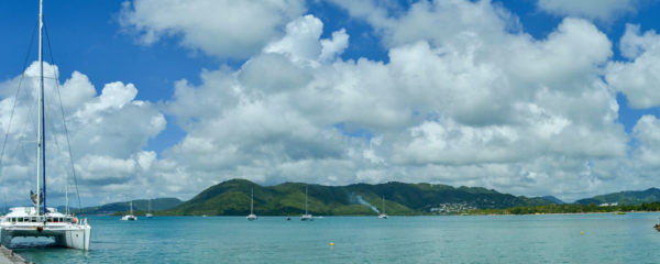 catamaran en Martinique